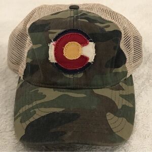 Blue 84 Colorado Adjustable SnapBack Camou Mesh Cap